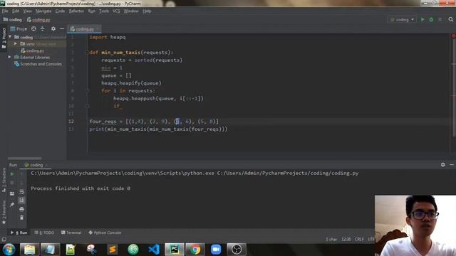 DSA Review | Part 33: Problem Solving using Priority Queue/Heap in Python - Minimum number of taxis смотреть онлайн