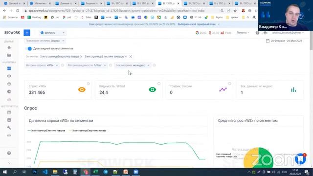 Поиск точек роста в условиях миграции/изменения спроса смотреть онлайн