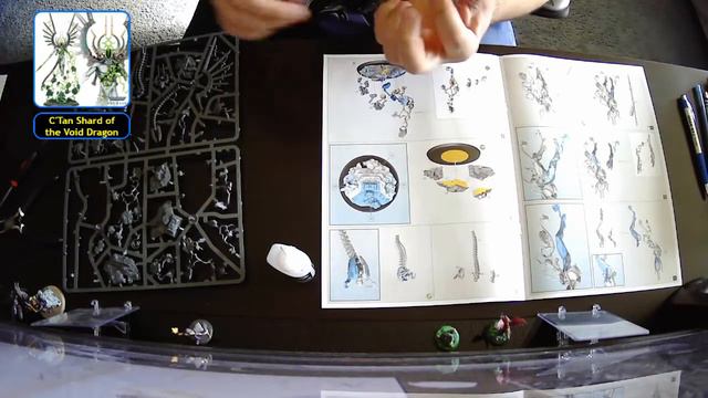 Assembling the C'Tan Shard of the Void Dragon from Warhammer 40K смотреть онлайн