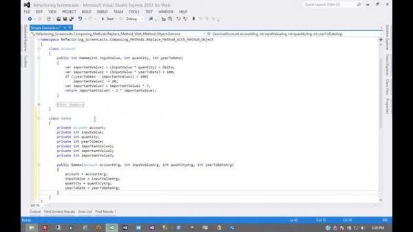 Replace Method With Method Object