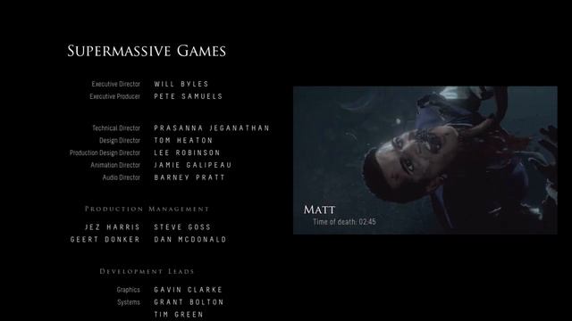 Until Dawn (2015) - My game ending + survivor interviews смотреть онлайн