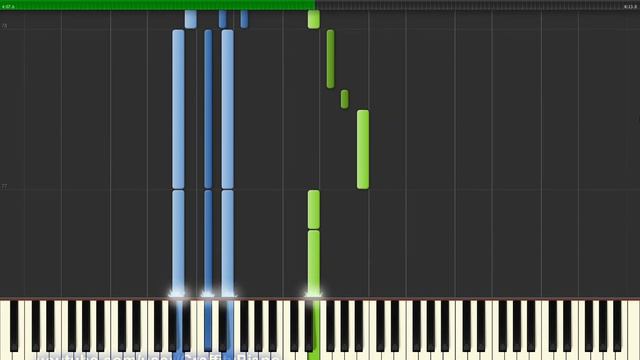 Save Rock and Roll - Fall Out Boy 50% speed piano tutorial смотреть онлайн