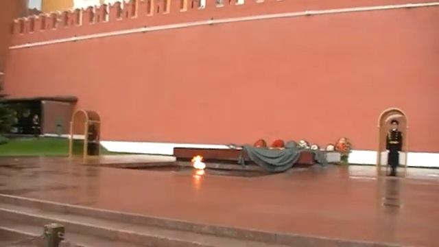 Ethernal Fire Moscow In front Of The red Square Russia смотреть онлайн