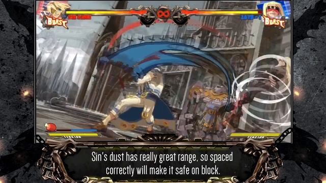 GGXRD: Sin Kiske 1.1 Tutorial (Timestamps in description) смотреть онлайн