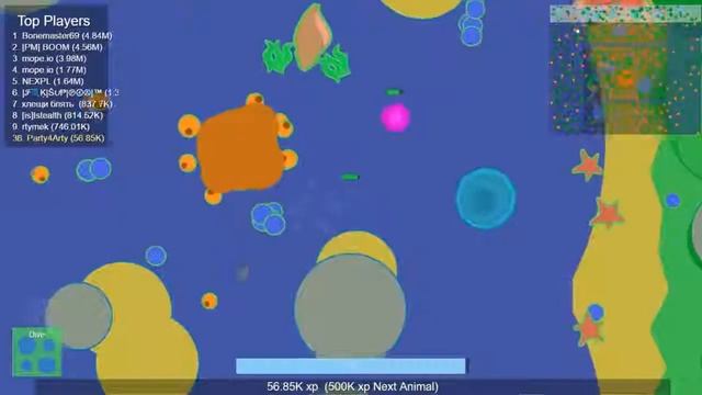 MOPE.IO САМЫЙ МАЛЕНЬКИЙ БЕГЕМОТ | СТАЛ НЕУЯЗВИМЫМ