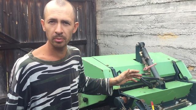 Неполадки китайского мини пресс подборщика 0850