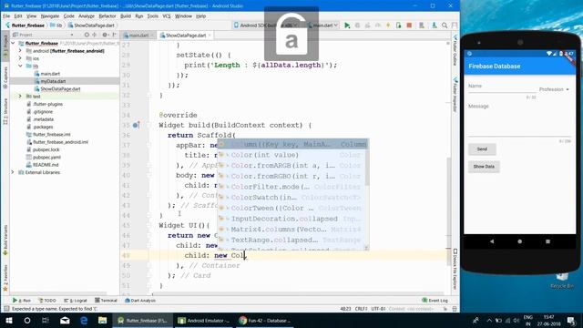 5. Firebase Database : Fetching Data from Firebase Database | CRUD | by Nitish Kumar Singh смотреть онлайн
