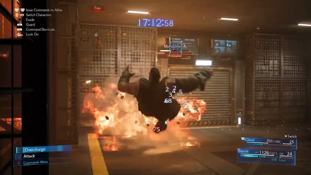 Final Fantasy VII Remake без русской локализации смотреть онлайн