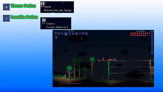 Poradnik Terraria [14] - Eye of Cthulhu смотреть онлайн