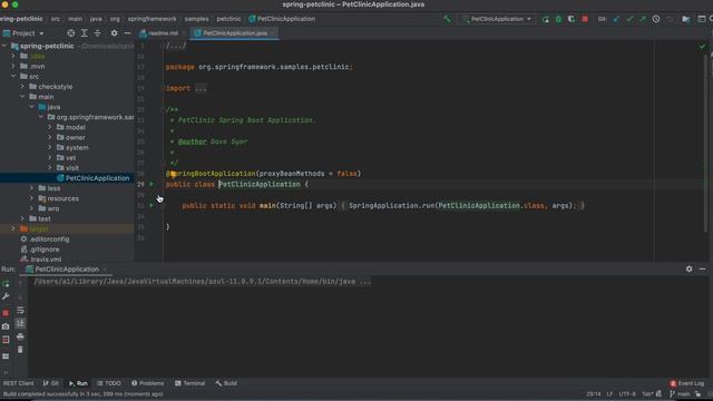 Timeline of starting Spring Boot project on Macbook Air M1 смотреть онлайн