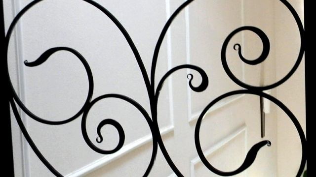 Кованые перила красивый узор ,ковка для лестницы металл смотреть онлайн