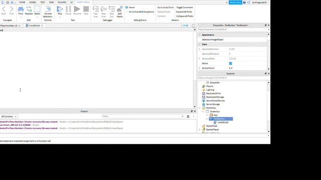 How to open a frame with a button! Roblox Studio. смотреть онлайн