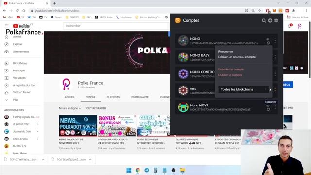 [TUTO] PROTEGER SON COMPTE POLKADOT ? Seed Phrase, Fichier JSON et Mnémonique ? смотреть онлайн