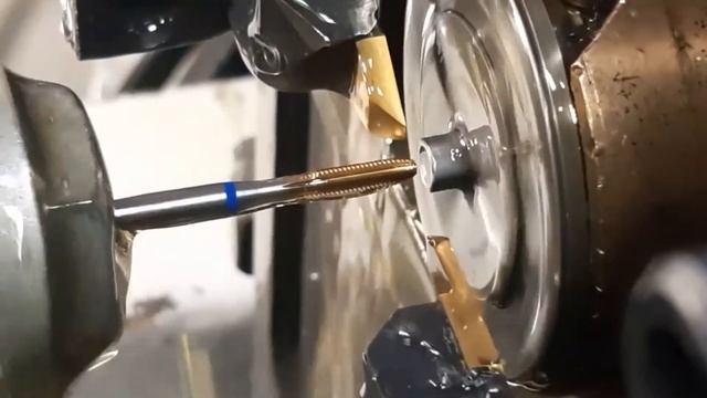 Изготовление гаек на станке с ЧПУ из стали а12 смотреть онлайн