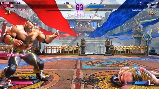 SF6 ▰ PRO7OTYPE (#2 Ranked E.Honda) vs SNAKE EYEZ (#1 Ranked Zangief) ▰ Ranked Matches смотреть онлайн
