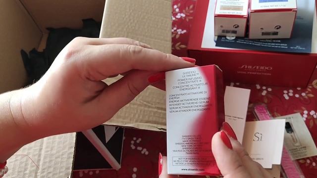 48. Распаковка уходовой косметики  Шисейдо. Уходовая косметика  40 при похудении.