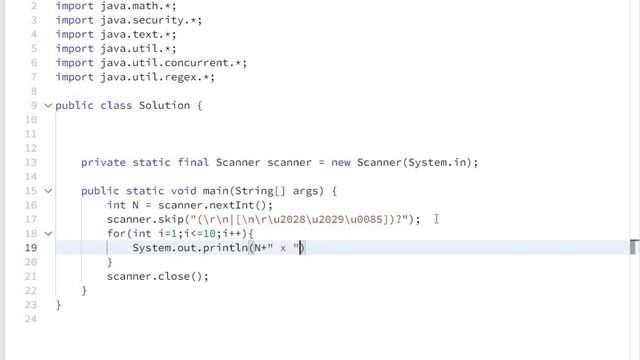 #6 Java Loops 1 hackerrank Solution - Java Hackerrank Java смотреть онлайн