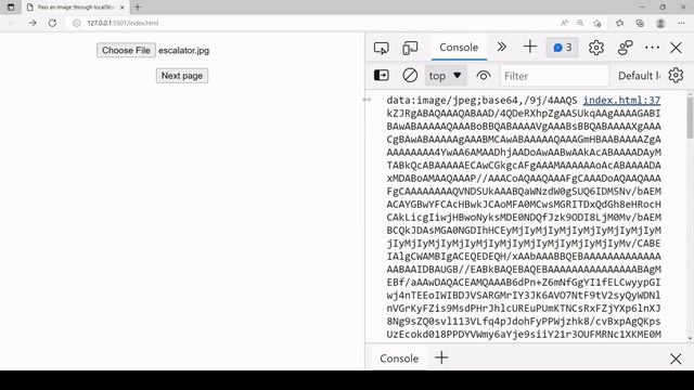 Save an image to localStorage – JavaScript Tutorial смотреть онлайн