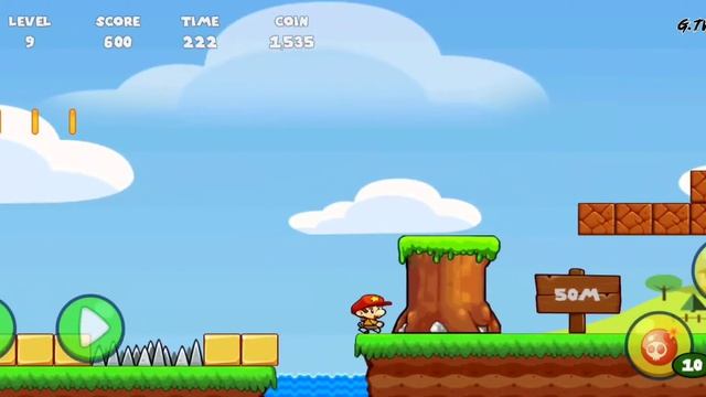 Super Bob's Adventure World:Jungle Adventure Free Run Game Part #3, Mario Android Games(Gamerz TeeV смотреть онлайн