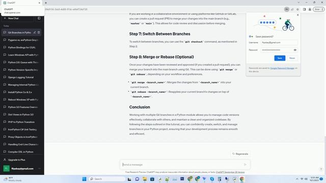 How do I work with multiple git branches of a python module смотреть онлайн
