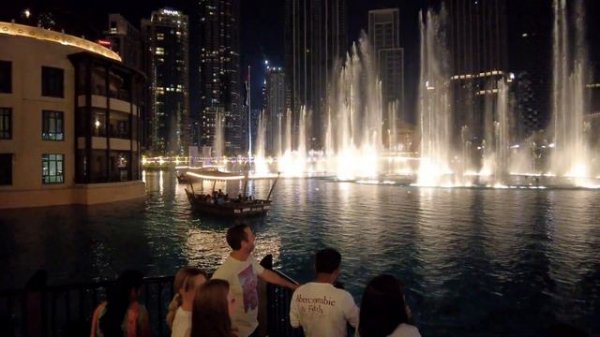 Dubai Burj Khalifa and Downtown Night 4K Walking Tour 🇦🇪