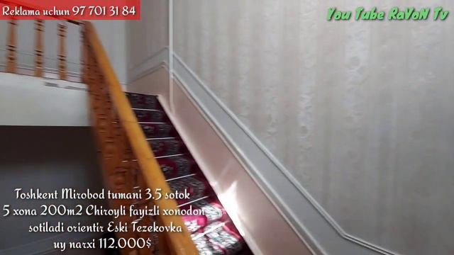 Нахотки квартира пулига Участка сотилса Тошкент центирида 3,5 соток 5 хона 2 кават атига 112000$ смотреть онлайн