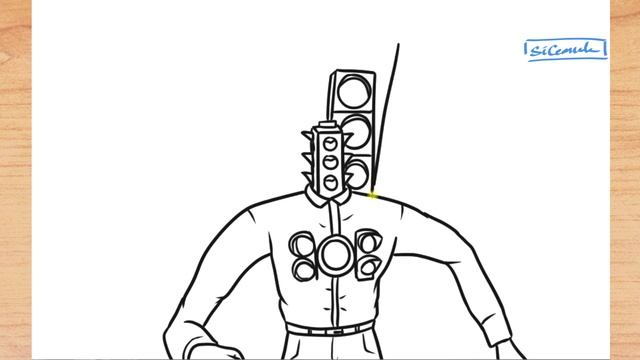 How to Draw New Mecha Traffic Light Man Boss From Skibidi Toilet: Step-by-Step Drawing Tutorial смотреть онлайн