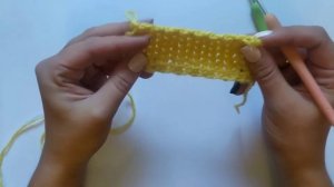 Как связать планку крючком. Что делать если планка идёт волной.