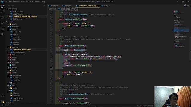 Application Structure Yii 2 Frameworks смотреть онлайн