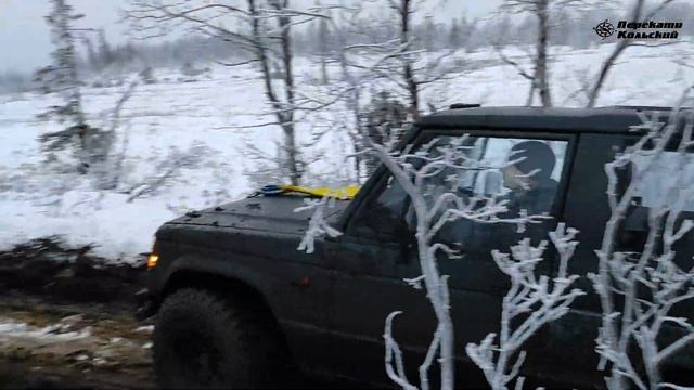 Лед не держит, болото не пускает! Нива сломана! 4х4, ПерекатиКольский, Pajero, Нива, TLC 105, Patro смотреть онлайн