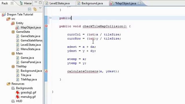 Java 2D Game Programming Platformer Tutorial - Part 3 - MapObject Superclass смотреть онлайн