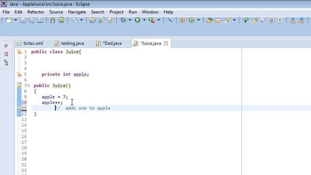 Java 3 Constructos, public and private смотреть онлайн