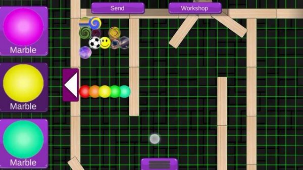 The random eliminated marble race - marble run 2d