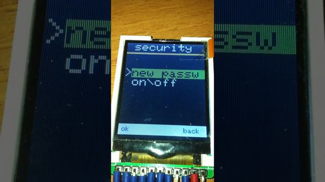 ST7735 Screen. Menu смотреть онлайн