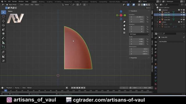 Designing an armoured shoulder-pad: Blender Challenge Answer смотреть онлайн