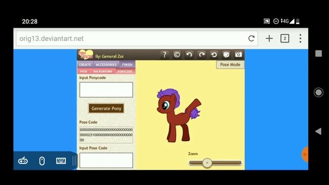 Как открыть пони креатор на телефоне? смотреть онлайн