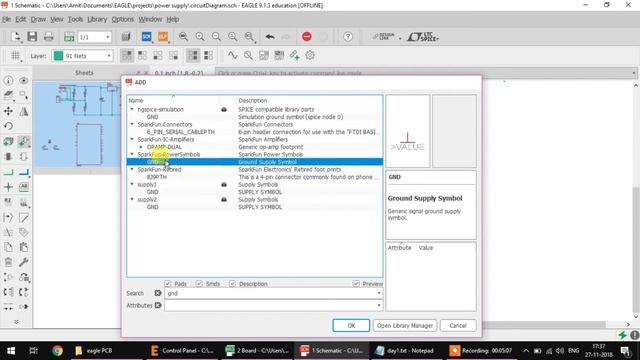 How to add names to PCB Design using Eagle смотреть онлайн
