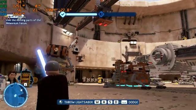 LEGO Star Wars : The Skywalker Saga | I3 4170 | Intel HD Graphics 4400 | 8GB RAM | 1024x576 | смотреть онлайн