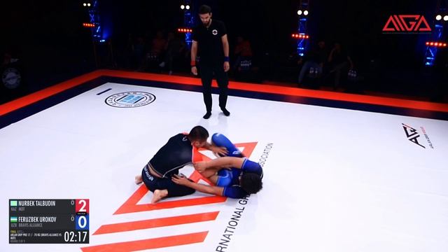 Nurbek Talbudin - Feruzbek Urokov | AIGA Champions League | Grappling смотреть онлайн