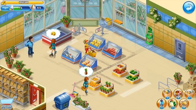 Supermarket Mania Journey Level1 to Level10 , A Time Management Adventure - TubeBox Kids смотреть онлайн