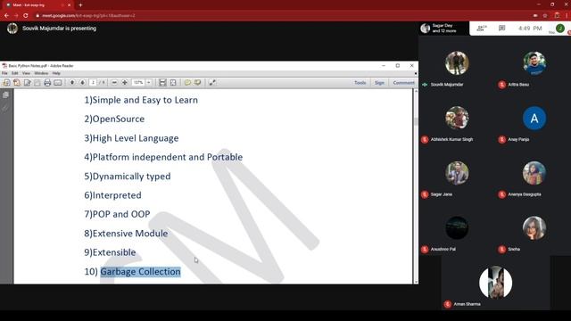 Python Lab Sec : B Group - 1Day - 1 Date : 27/08/2020 Time 4P.M смотреть онлайн