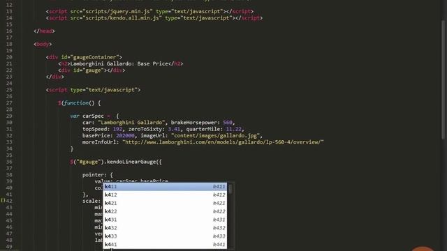 Create custom gauges with Kendo UI | Pluralsight смотреть онлайн