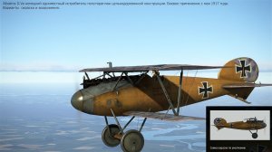 Немецкий истребитель Albatros D Va. Варианты окраски.