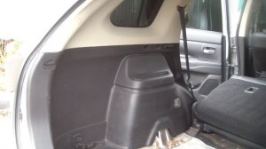 КАК СНЯТЬ БОКОВОЙ ПЛАСТИК - ОБШИВКУ БАГАЖНОГО ОТДЕЛЕНИЯ на Mitsubishi Outlander 3