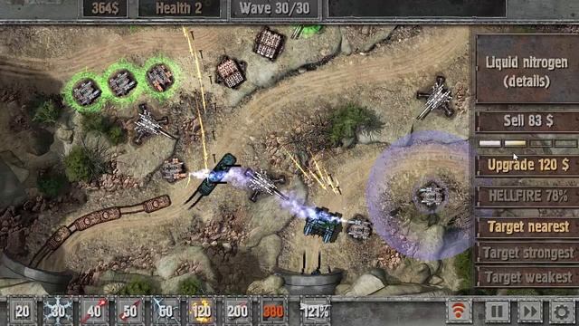 Defense Zone II - Level 27 Hard смотреть онлайн