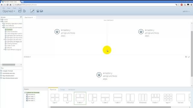 PENTAHO BI - Creando un Dashboard смотреть онлайн