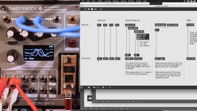 Oopsy: Daisy from gen~ in Max/MSP смотреть онлайн