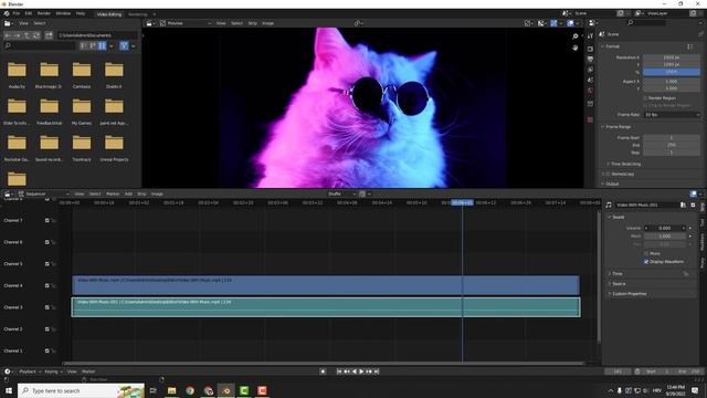 Blender Tutorial: How to Change Volume in Blender Video Editor смотреть онлайн