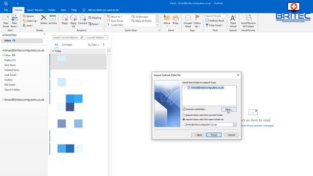 How to Import PST File into Outlook 2019 смотреть онлайн