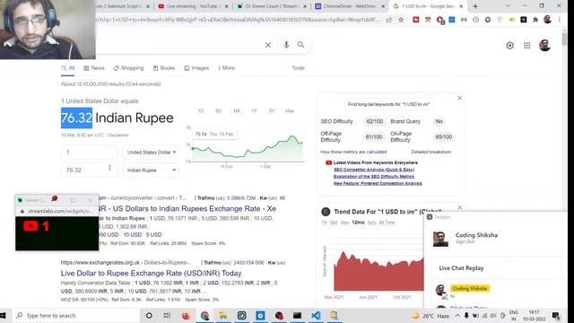 Node.js Python Selenium Project to USD to INR Converter Using Google Live SERP Scraping in Express смотреть онлайн